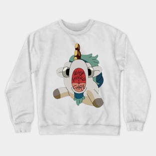 unicorse funny graphic Crewneck Sweatshirt